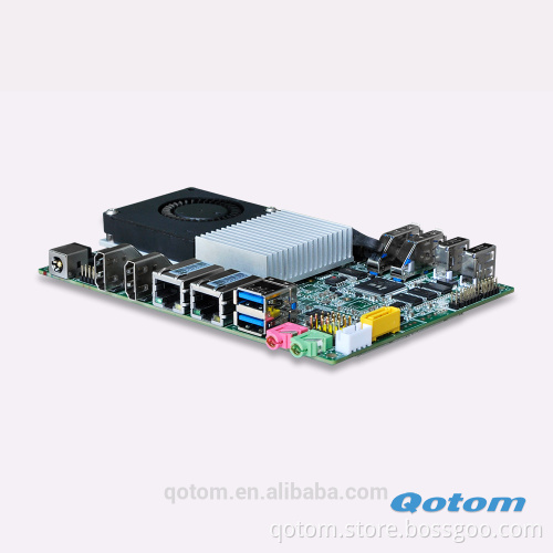 Intel Core I5-4200U Mini ITX board 2 Lan, 3 Display, 6 COM 15 W HD4400 smart mini pc board